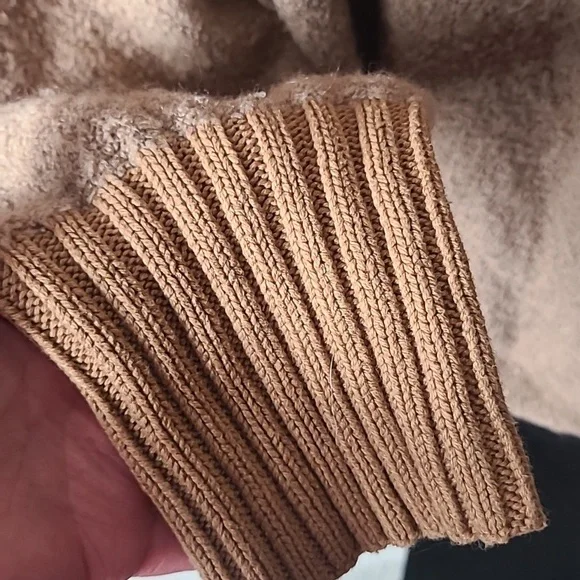 Offline By Aerie Sweaters Women XL Brown Turtle Neck Long Sleeve Pullover Casual - Picture 5 of 6